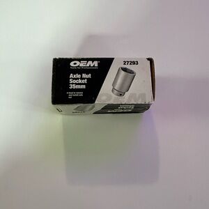 35mm Axle Nut Impact Socket 1/2" Drive
6 Point 27293 OEM Tools New